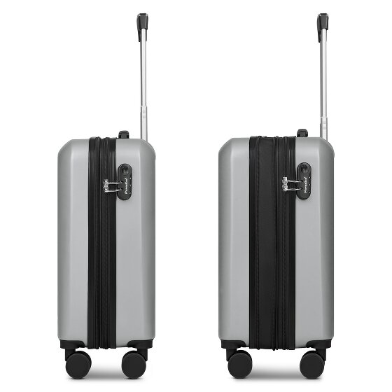 Check.In Paradise 2.0 4 Rollen Kabinentrolley S 55 cm mit Dehnfalte