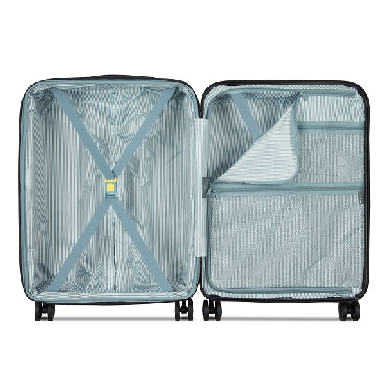 Delsey Paris Meteor 4 Rollen Trolley 68 cm mit Dehnfalte