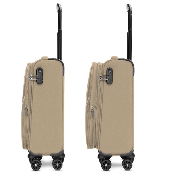 Stratic taska 4-Rollen Kabinentrolley S 55 cm mit Dehnfalte