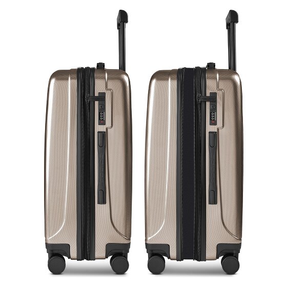 Police New York 4 Rollen Trolley M 62 cm mit Dehnfalte