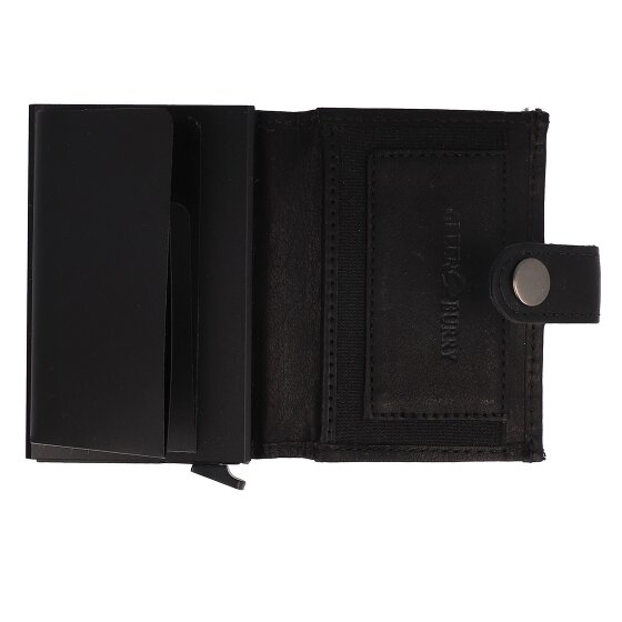 Greenburry Vintage Geldbörse RFID Schutz Leder 10 cm