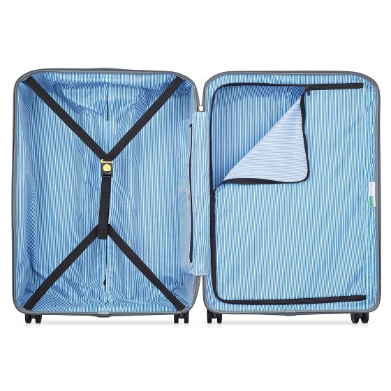 Delsey Paris x United Colors of Benetton UCB Hardside 4-Rollen Trolley 76 cm