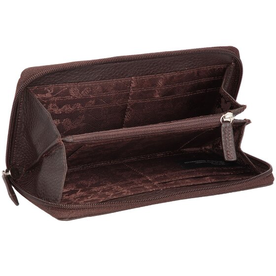 mano Don Tommas Geldbörse Leder 18 cm