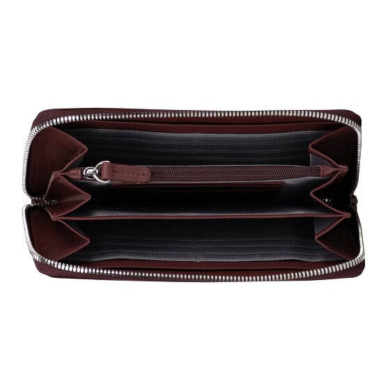 Jost Arva Geldbörse RFID Schutz Leder 19 cm