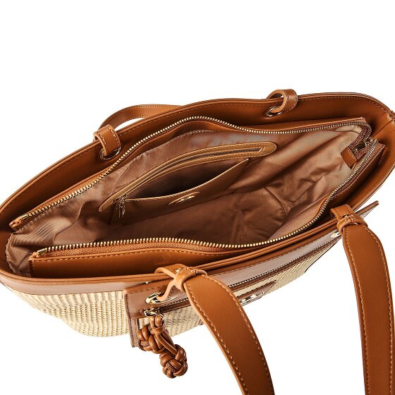 Love Moschino Straw Chic Shopper Tasche 37 cm