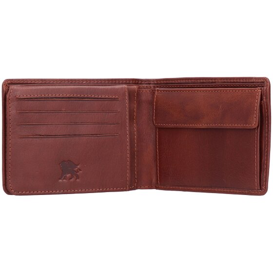 mano Don Luca Geldbörse Leder 12 cm