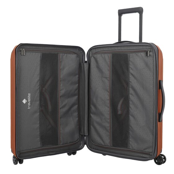 Travelite Dynamiic 4 Rollen Trolley 66 cm mit Dehnfalte