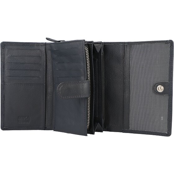 Mika Geldbörse Leder 15 cm