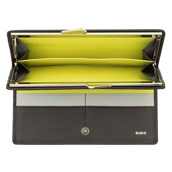 DuDu Geldbörse RFID Schutz Leder 19.5 cm