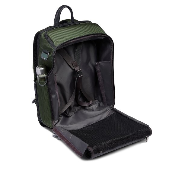 Piquadro Brief Reiserucksack Leder 43 cm laptopfach
