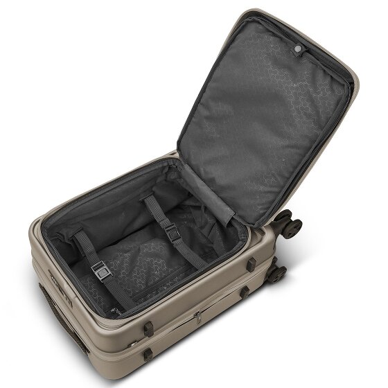 Roncato Florence 4-Rollen Kabinentrolley 55 cm mit Dehnfalte Laptopfach