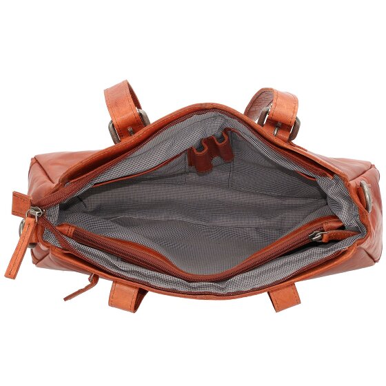 Spikes & Sparrow Schultertasche Leder 34 cm