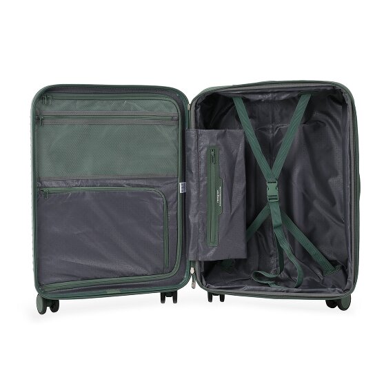 Hedgren Raku 4 Rollen Trolley 65.5 cm mit Dehnfalte