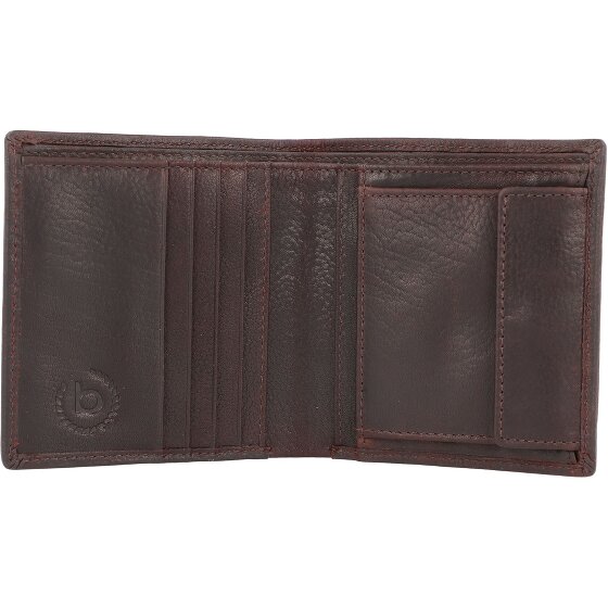 Bugatti Woven Geldbörse Leder 11 cm