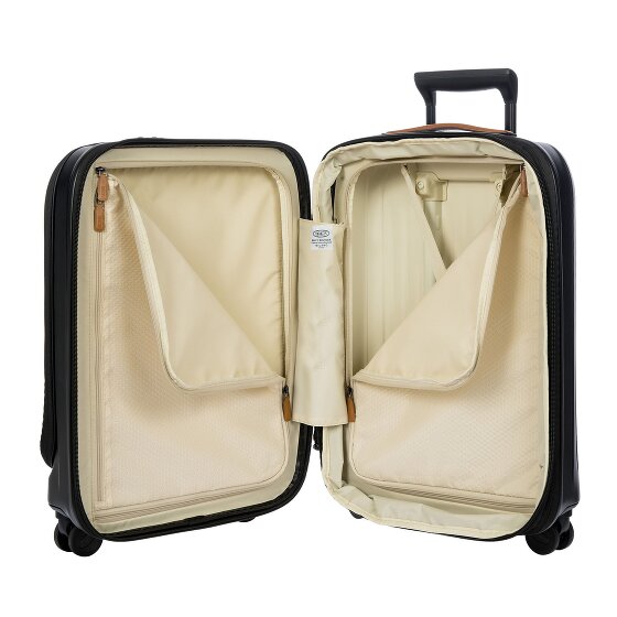 Bric's Taormina 4 Rollen Trolley S 57 cm mit Dehnfalte