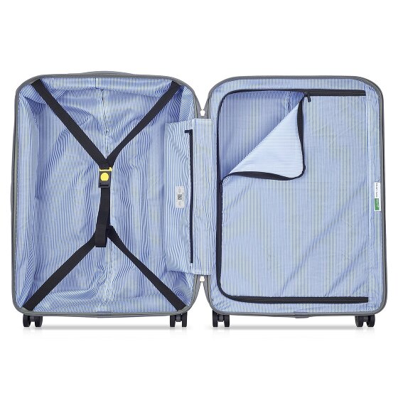 Delsey Paris x United Colors of Benetton UCB Hardside 4-Rollen Trolley 66 cm