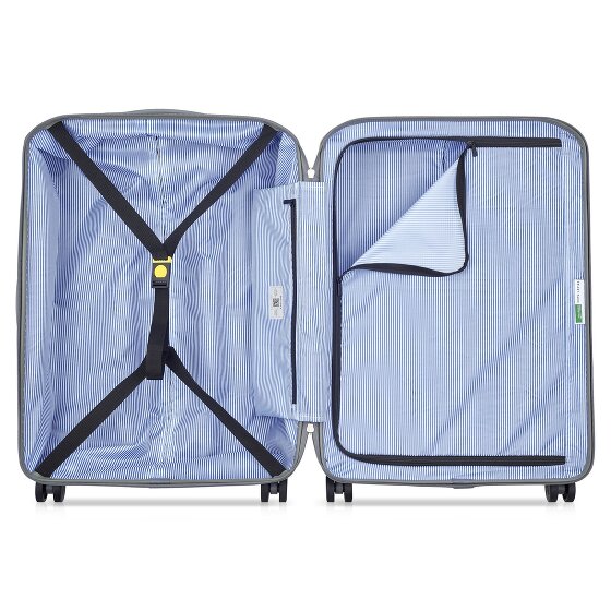 Delsey Paris x United Colors of Benetton UCB Hardside 4-Rollen Trolley 66 cm