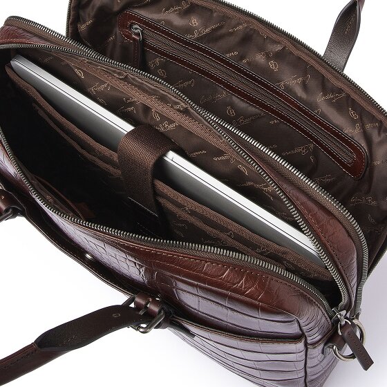 Castelijn & Beerens Jules Aktentasche RFID Schutz Leder 30 cm Laptopfach