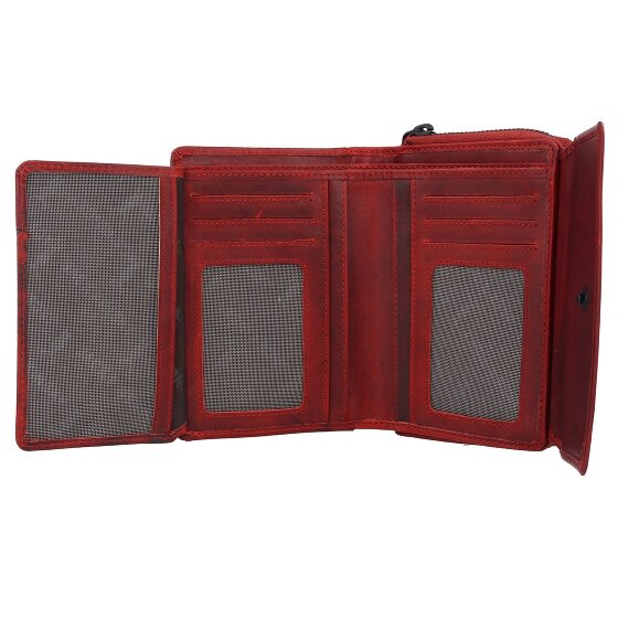 Jack Kinsky Risör Geldbörse RFID Schutz Leder 14 cm