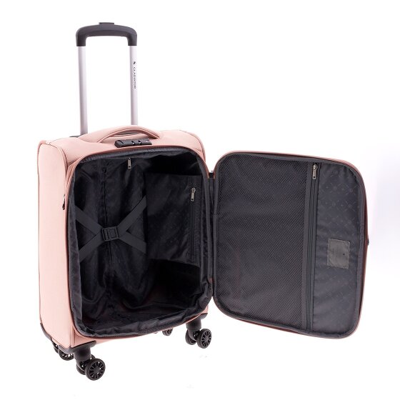 Gladiator 3700 4 Rollen Kabinentrolley 55 cm mit Dehnfalte