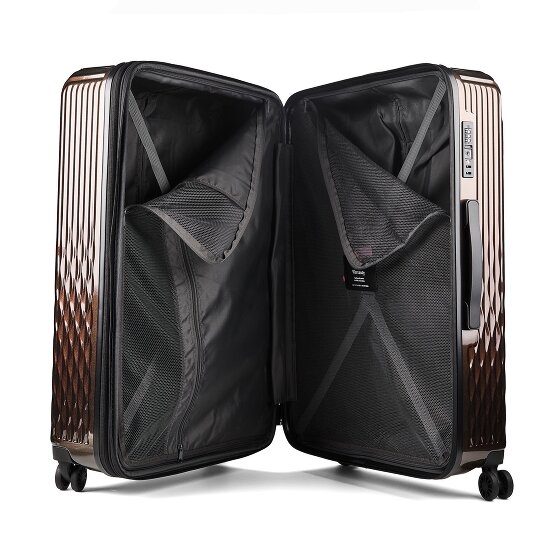Pack Easy Flow 4 Rollen Trolley L 75 cm mit Dehnfalte