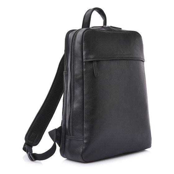 Castelijn & Beerens Daypack RFID Schutz Leder 42 cm Laptopfach