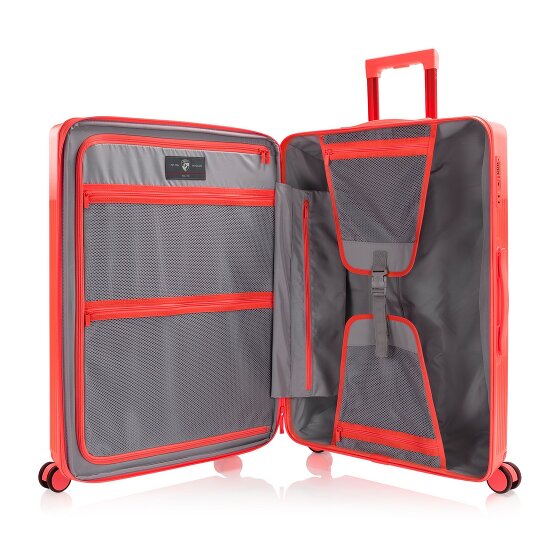 Heys HiLite 4 Rollen Trolley L 74 cm mit Dehnfalte
