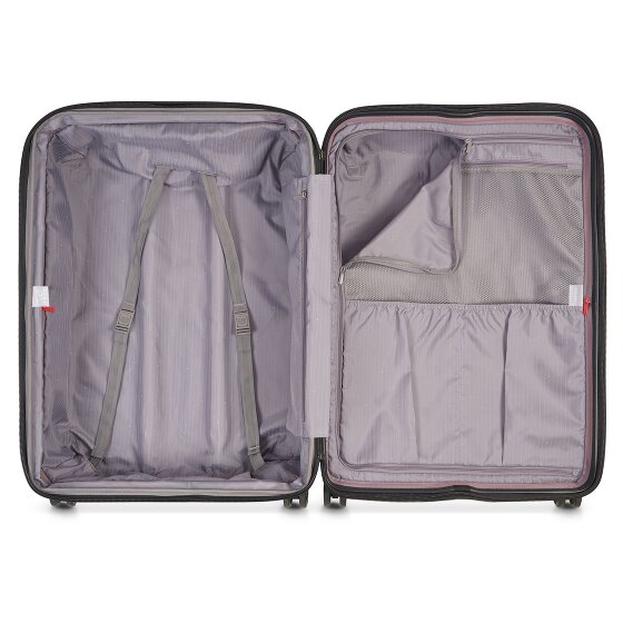 Delsey Paris Promenade Hard 2.0 4 Rollen Trolley 76 cm mit Dehnfalte