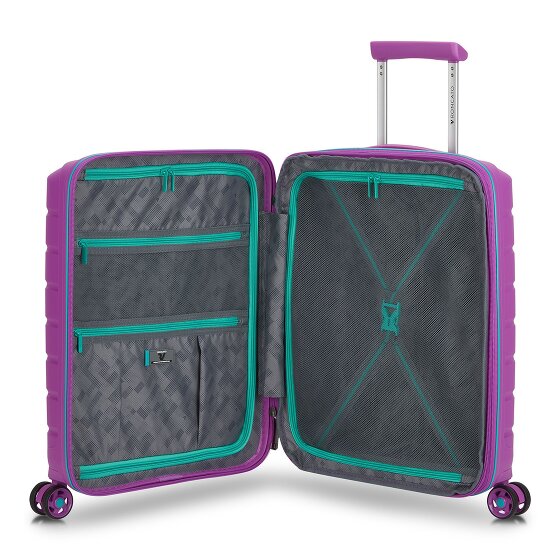 Roncato B-Flying Move 4 Rollen Kabinentrolley 55 cm mit Dehnfalte