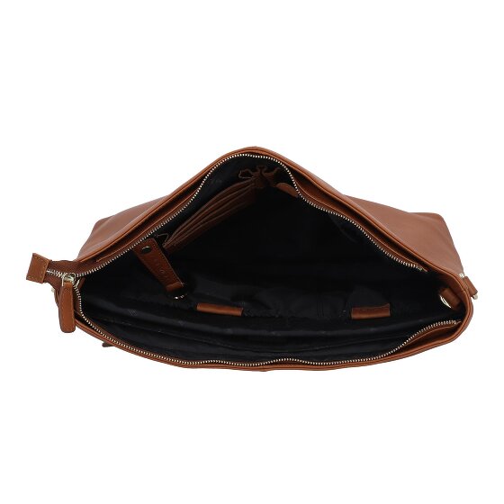Plevier Structure Millau Schultertasche Leder 43 cm Laptopfach