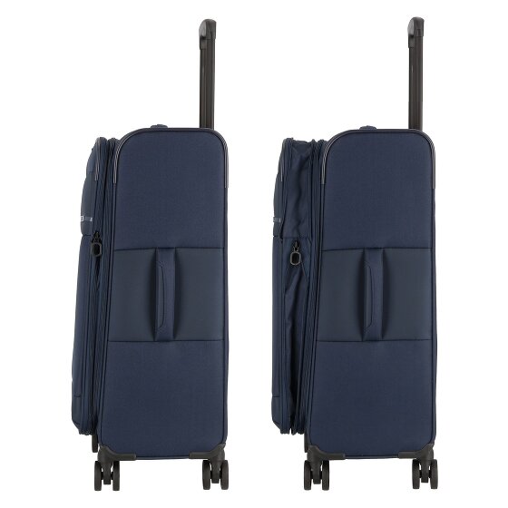 Jump Monthélys 4 Rollen Trolley 67 cm mit Dehnfalte