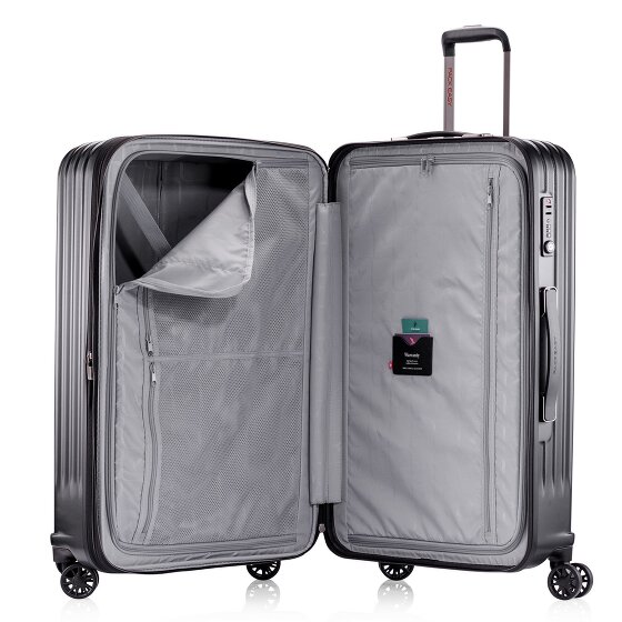 Pack Easy Genius 4 Rollen Trolley L 76 cm mit Dehnfalte