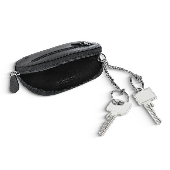 Bugatti Black Magic Schlüsseletui Leder 11 cm