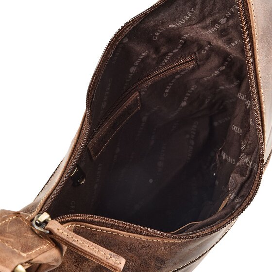 Greenburry Vintage Umhängetasche Leder 31 cm