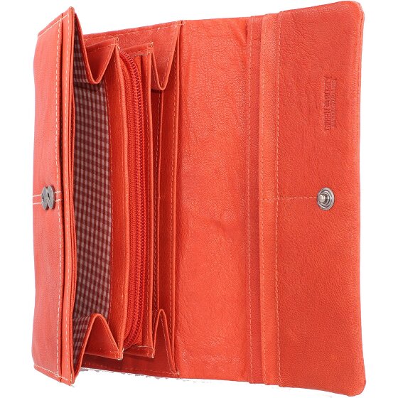 Greenburry Tumble Nappa Geldbörse Leder 19 cm