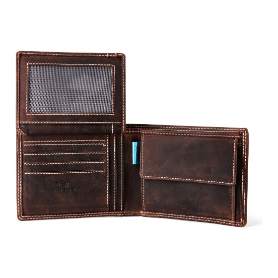 Jack Kinsky Baltimore 101 Geldbörse RFID Schutz Leder 13 cm