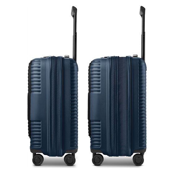 Redolz Essentials 17 2.0 4 Rollen Kabinentrolley 55 cm Laptopfach mit Dehnfalte