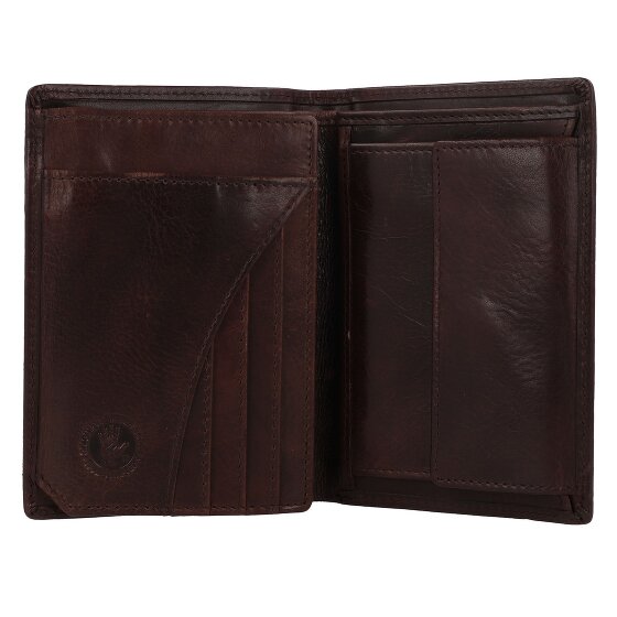 Greenburry Newport Geldbörse RFID Schutz Leder 9 cm