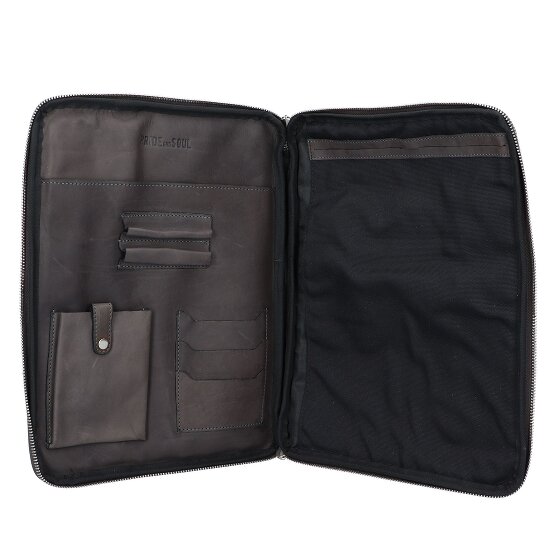 Pride and Soul Terra Schreibmappe Leder 34 cm