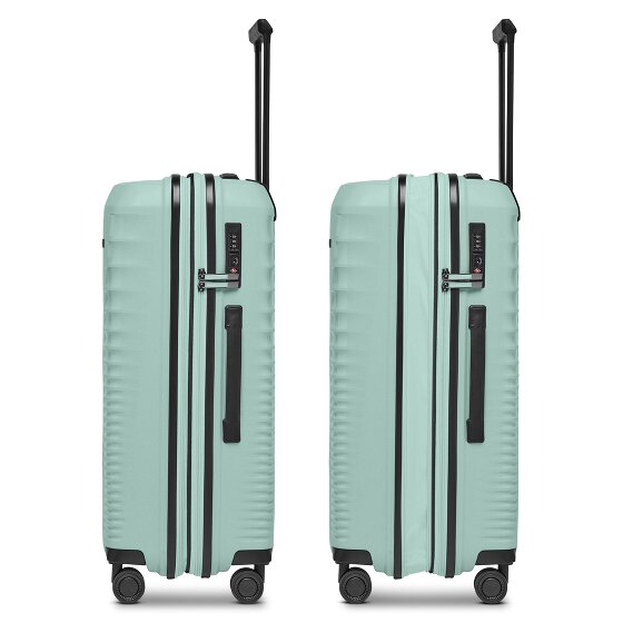 Farmhood Eco Edition 4 Rollen Kofferset 3-teilig mit Dehnfalte