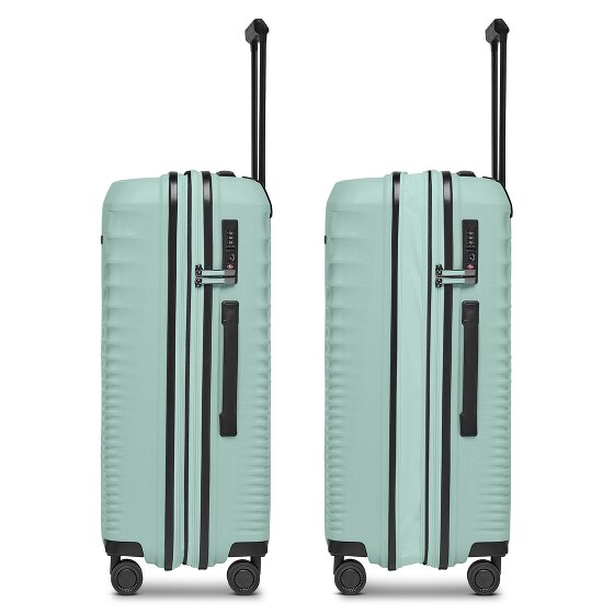 Farmhood Eco Edition 4 Rollen Kofferset 3-teilig mit Dehnfalte