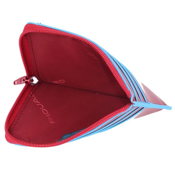 Piquadro Blue Square Kreditkartenetui RFID Schutz Leder 11 cm