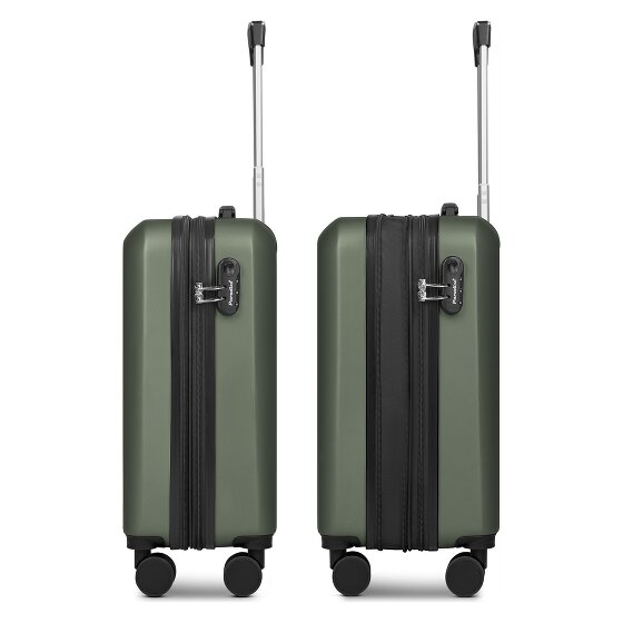 Check.In Paradise 2.0 4 Rollen Kabinentrolley S 55 cm mit Dehnfalte