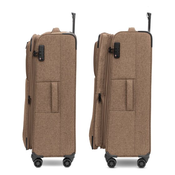 Redolz Essentials 12 LARGE 4 Rollen Trolley 79 cm mit Dehnfalte