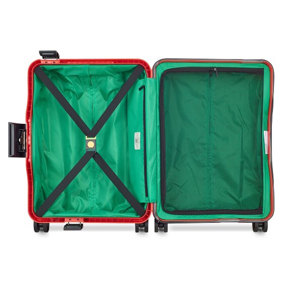 Delsey Paris x United Colors of Benetton Color Block Hardside 4-Rollen Kabinentrolley 55 cm