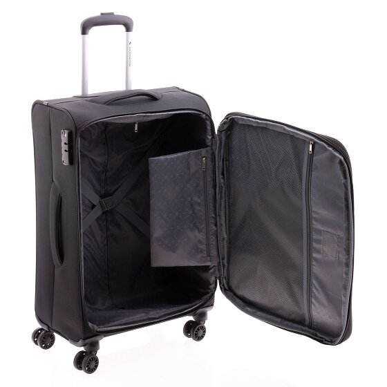 Gladiator 3700 4 Rollen Trolley 66 cm mit Dehnfalte