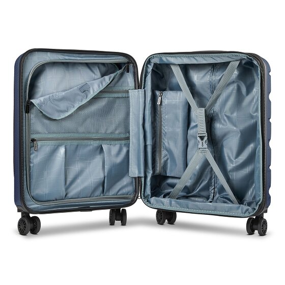 Franky Munich 4.0 4 Rollen Kabinentrolley 55 cm Laptopfach mit Dehnfalte