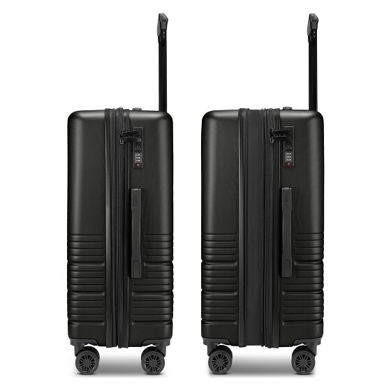 camel active Hanoi 4 Rollen Kofferset 3-teilig mit Dehnfalte
