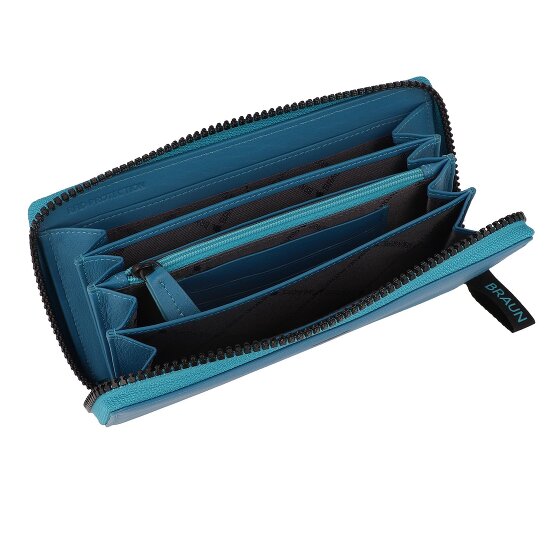 Braun Büffel Capri Geldbörse RFID Schutz Leder 19 cm