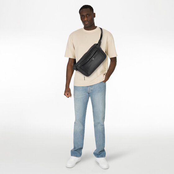 Piquadro Vibe Gürteltasche Leder 30 cm